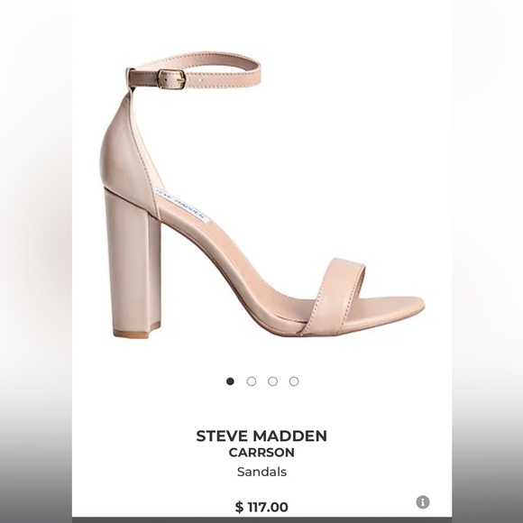 Steve Madden strap heels. - Picture 1 of 2